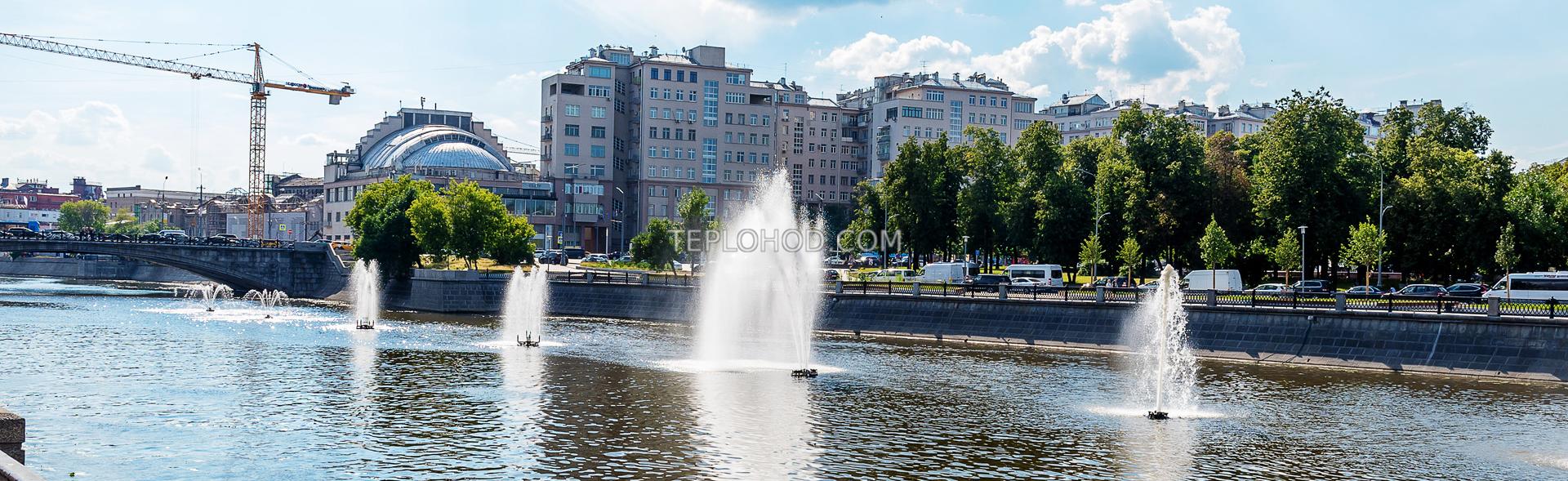 Часовой круиз по Водоотводному каналу и Москве-реке вокруг "Золотого" острова