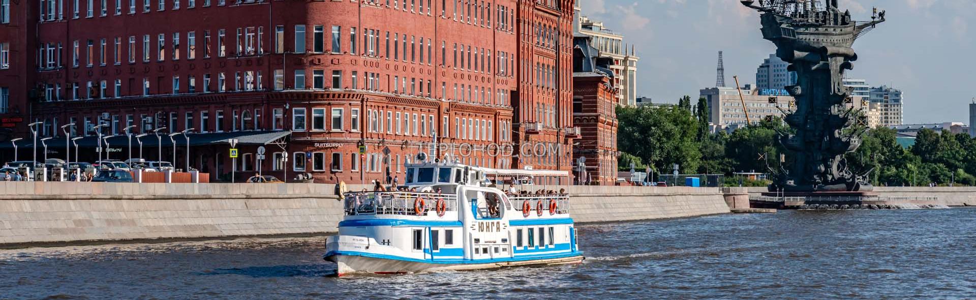 Речная прогулка "Кругосветка" по северо-западу Москвы вокруг Серебряного бора