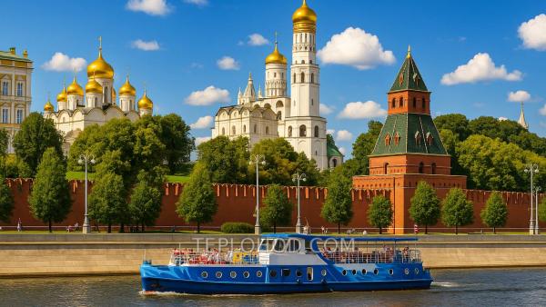 Часовой круиз по Москве-реке от парка "Зарядье"