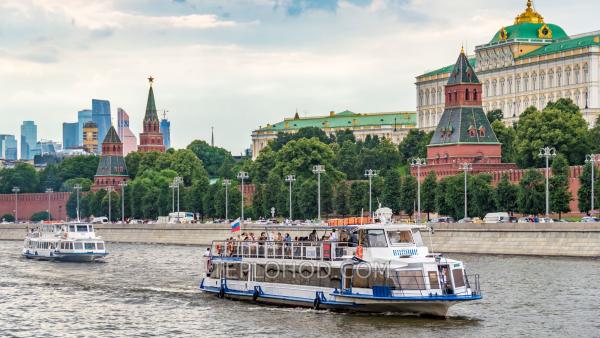 Ежедневный круиз по Москве-реке от причала "Китай-Город" без возвращения на причал отправления